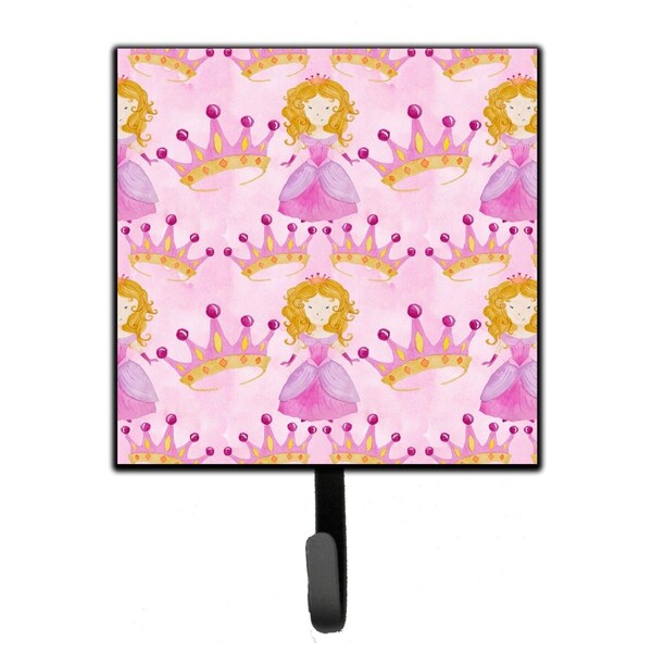 Jensendistributionservices Watercolor Princess & Crown Leash or Key Holder, 4.25 x 1 x 7 in. MI1711144 - main